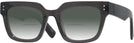 Square,Oversized Transparent Black  Goo Goo Eyes 929 w/ Gradient Bifocal Reading Sunglasses View #1
