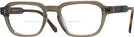 Oval Transparent Green With Tortoise Goo Goo Eyes 930 Bifocal View #1