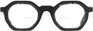 Unique Black With Tortoise Goo Goo Eyes 931 Bifocal View #2