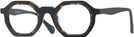 Unique Black With Tortoise Goo Goo Eyes 931 Single Vision Full Frame View #1