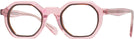 Unique Pink Goo Goo Eyes 931 Single Vision Full Frame View #1