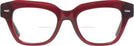 Square Transparent Red Goo Goo Eyes 932 Bifocal View #2