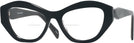 Cat Eye Black Goo Goo Eyes 933 Bifocal View #1