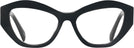 Cat Eye Black Goo Goo Eyes 933 Single Vision Full Frame View #2