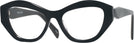Cat Eye Black Goo Goo Eyes 933 Progressive No-Lines View #1