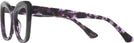 Cat Eye Purple Tortoise Goo Goo Eyes 934 Single Vision Full Frame View #3