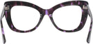 Cat Eye Purple Tortoise Goo Goo Eyes 934 Single Vision Full Frame View #4