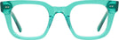 Square Transparent Teal Green Goo Goo Eyes 936 Computer Style Progressive View #2