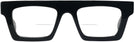 Rectangle Black Goo Goo Eyes 937 Bifocal View #2