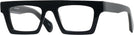 Rectangle Black Goo Goo Eyes 937 Single Vision Full Frame View #1