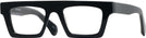 Rectangle Black Goo Goo Eyes 937 Single Vision Full Frame View #1
