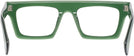 Rectangle Transparent Green Goo Goo Eyes 937 Single Vision Full Frame View #4