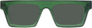 Rectangle Transparent Green Goo Goo Eyes 937 Progressive Reading Sunglasses View #2