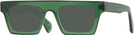 Rectangle Transparent Green Goo Goo Eyes 937 Progressive Reading Sunglasses View #1