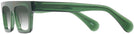Rectangle Transparent Green Goo Goo Eyes 937 w/ Gradient Bifocal Reading Sunglasses View #3