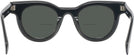 Round Black Goo Goo Eyes 938 Bifocal Reading Sunglasses View #4