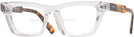 Rectangle Crystal With Tortoise Temple Goo Goo Eyes 939 Bifocal View #1