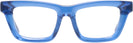 Rectangle Transparent Blue Goo Goo Eyes 939 Single Vision Full Frame View #2