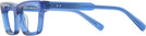 Rectangle Transparent Blue Goo Goo Eyes 939 Single Vision Full Frame View #3