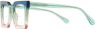 Square Blue/green/peach Gradient Goo Goo Eyes 940 Bifocal View #3
