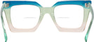 Square Blue/green/peach Gradient Goo Goo Eyes 940 Bifocal View #4