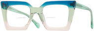 Blue/green/peach Gradient #1