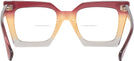 Square Burgundy/brown/clear Gradient Goo Goo Eyes 940 Bifocal View #4