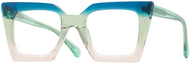 Blue/green/peach Gradient #1