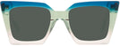 Square Blue/green/peach Gradient Goo Goo Eyes 940 Progressive Reading Sunglasses View #2