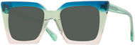 Blue/green/peach Gradient #1