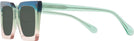 Square Blue/green/peach Gradient Goo Goo Eyes 940 Bifocal Reading Sunglasses View #3