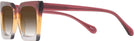 Square Burgundy/brown/clear Gradient Goo Goo Eyes 940 w/ Gradient Bifocal Reading Sunglasses View #3