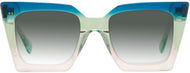 Blue/green/peach Gradient #2
