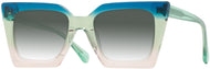 Blue/green/peach Gradient #1