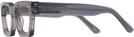 Rectangle Transparent Grey Goo Goo Eyes 941 Single Vision Full Frame View #3
