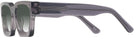 Rectangle Transparent Grey Goo Goo Eyes 941 w/ Gradient Bifocal Reading Sunglasses View #3