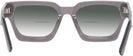 Rectangle Transparent Grey Goo Goo Eyes 941 w/ Gradient Bifocal Reading Sunglasses View #4