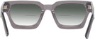 Rectangle Transparent Grey Goo Goo Eyes 941 w/ Gradient Bifocal Reading Sunglasses View #4