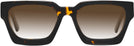 Rectangle Tortoise Goo Goo Eyes 941 w/ Gradient Progressive Reading Sunglasses View #2