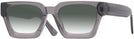 Rectangle Transparent Grey Goo Goo Eyes 941 w/ Gradient Progressive Reading Sunglasses View #1