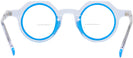 Round Crystal With Blue Goo Goo Eyes 942 Bifocal View #4