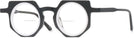 Round Black With White Goo Goo Eyes 943 Bifocal View #1
