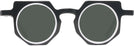 Round Black With White Goo Goo Eyes 943 Progressive Reading Sunglasses View #2