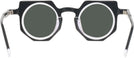 Round Black With White Goo Goo Eyes 943 Progressive Reading Sunglasses View #4