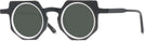 Round Black With White Goo Goo Eyes 943 Progressive Reading Sunglasses View #1