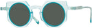 Round Crystal With Green Goo Goo Eyes 943 Progressive Reading Sunglasses View #1
