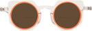 Round Crystal With Orange Goo Goo Eyes 943 Bifocal Reading Sunglasses View #2