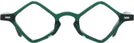 Unique Green Goo Goo Eyes 944 Single Vision Full Frame View #2