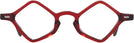 Unique Red Goo Goo Eyes 944 Single Vision Full Frame View #2