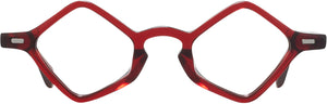 Goo Goo Eyes 944 Single Vision Full Readers. Color: Red